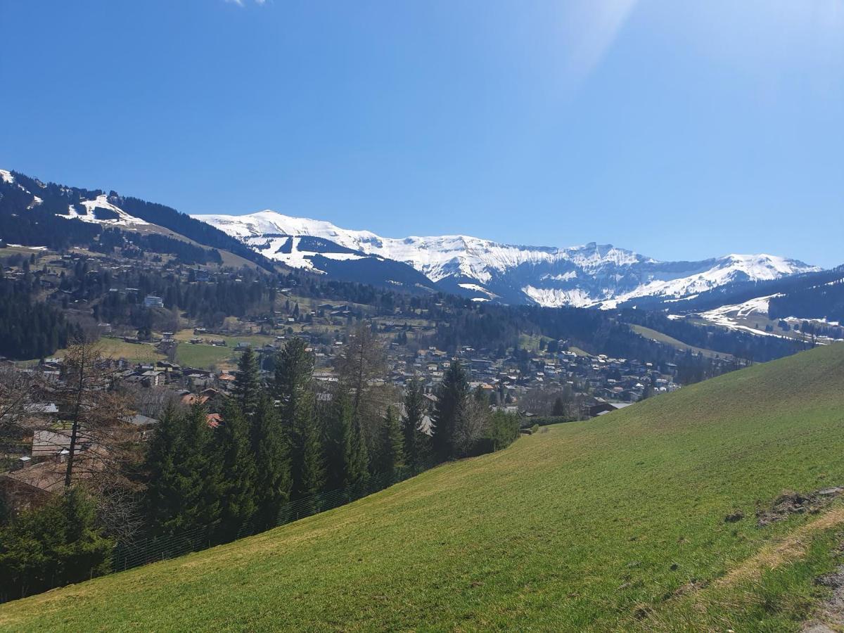 Le Chalet Blanc Megève Exterior foto