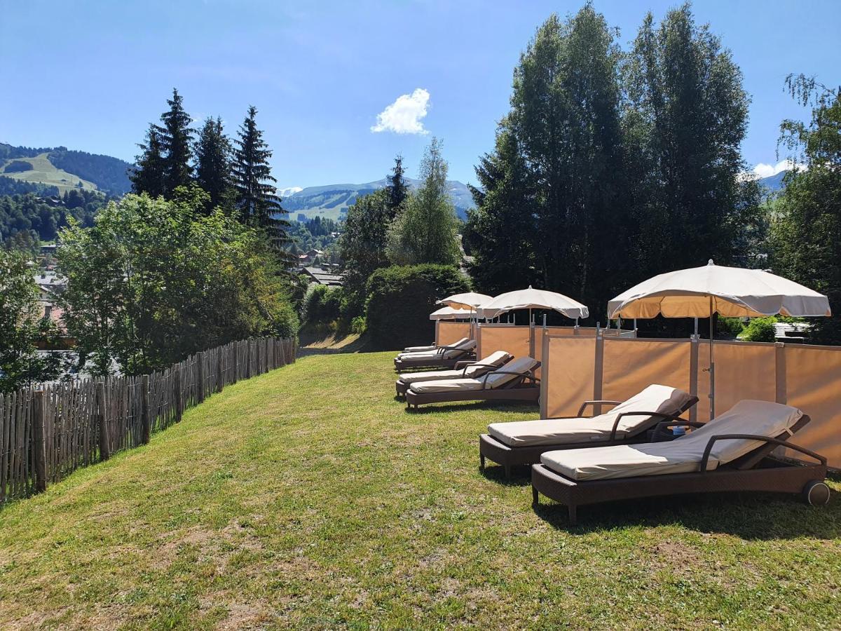 Le Chalet Blanc Megève Exterior foto