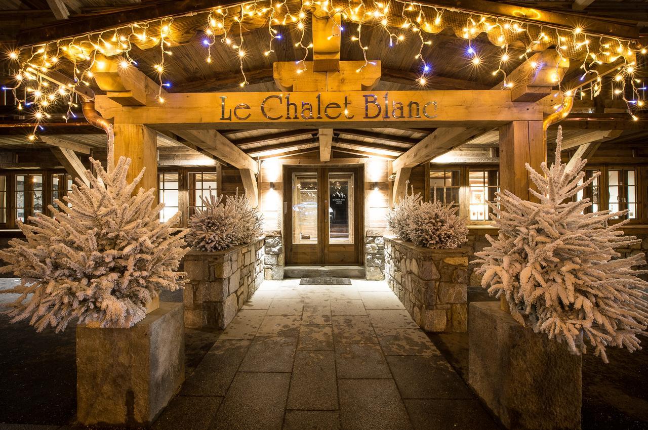 Le Chalet Blanc Megève Exterior foto