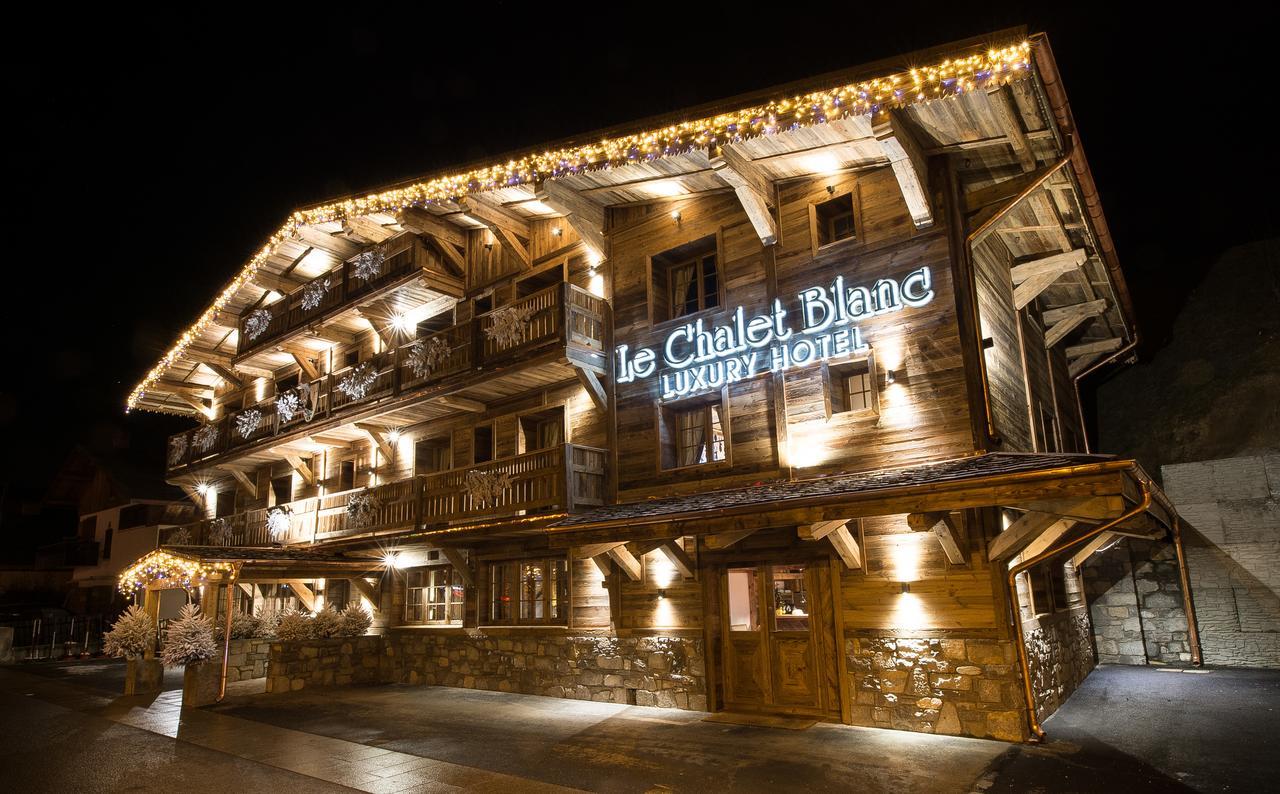 Le Chalet Blanc Megève Exterior foto